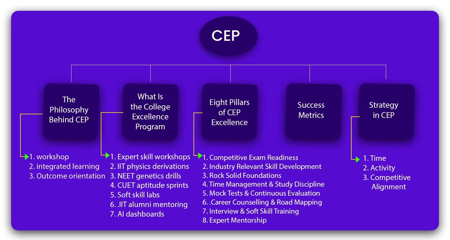 CEP- College excellence program -strategy, methods and outcomes